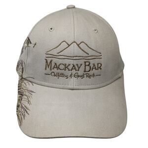 Mackay Bar Outfitters & Good Ranch Baseball Cap Brown OS Adjustable Dri-Duck